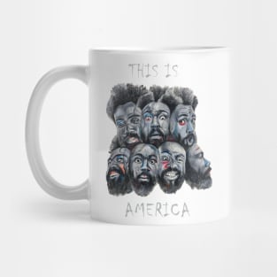 This Is America Faces Mug